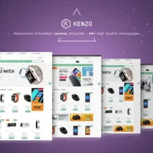 Kenzo – Responsive VirtueMart Joomla Template