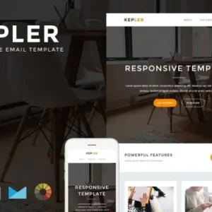 Kepler – Responsive Email + StampReady Builder | Email Templates