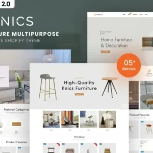 Knics – Furniture Multipurpose Shopify Theme