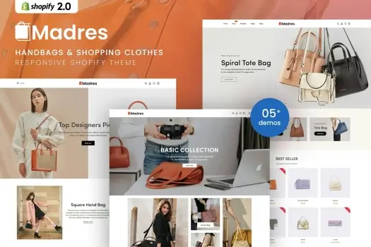 Madres – Handbags & Shopping Clothes Shopify Theme