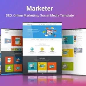 Marketer – SEO, Online Marketing, Social Media | HTML template