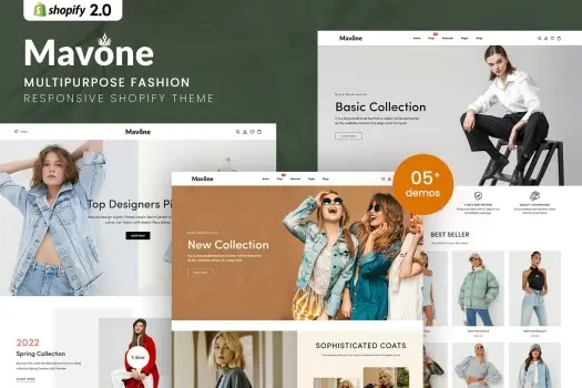 Mavone – Multipurpose Shopify Theme for Fashion