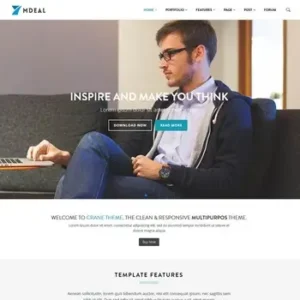 Mdeal – Responsive Business Drupal Theme