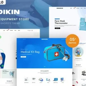 Medikin – Medical Equipment Shopify 2.0 Theme