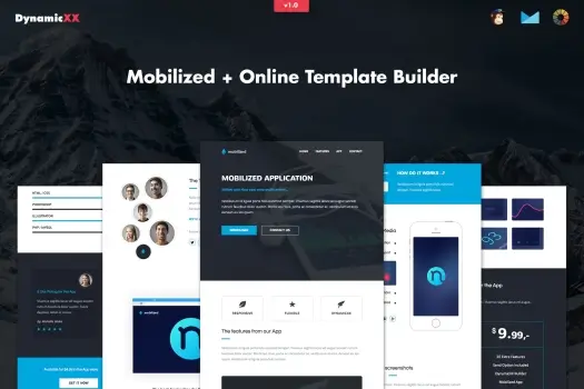 Mobilized – Responsive APP Email Template