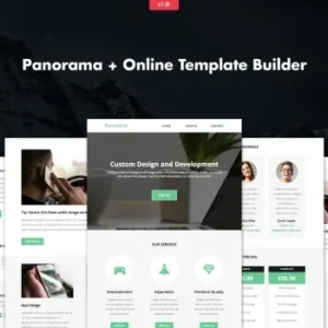 Panorama – Responsive Business Email + Builder | Email Templates