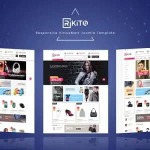 Rikito – Responsive VirtueMart Joomla Template