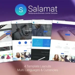 Salamat – Multipurpose Business Joomla Template