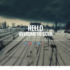 SCRN – Responsive Parallax Joomla Template
