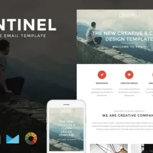 Sentinel – Responsive Email + StampReady Builder | Email Templates