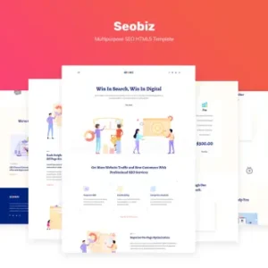 Seobiz | Multipurpose SEO & SMM HTML5 Template