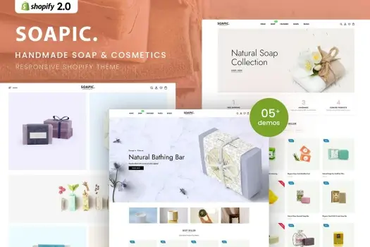 Soapic – Handmade Soap & Cosmetics Beauty Shopify