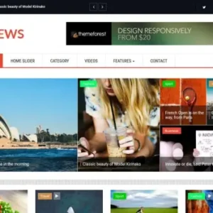 SymNews – News & Magazine Drupal 8 Theme