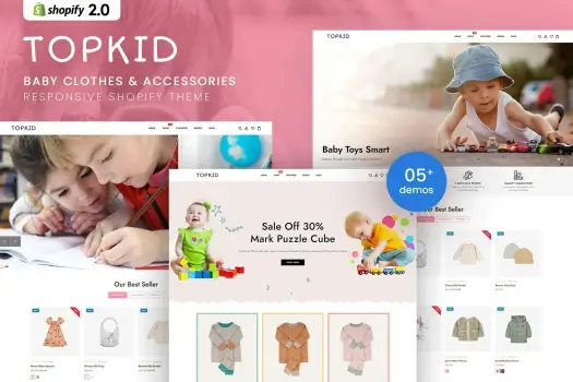 Topkid – Baby Clothes & Accessories Shopify Theme