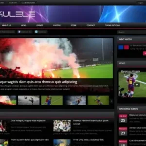 Ukulele – Sport Club Drupal Theme