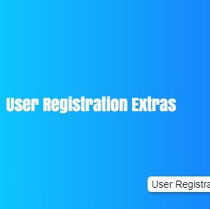 User Registration Extras