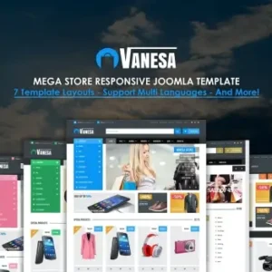 Vanesa | Mega Store Responsive Joomla Template