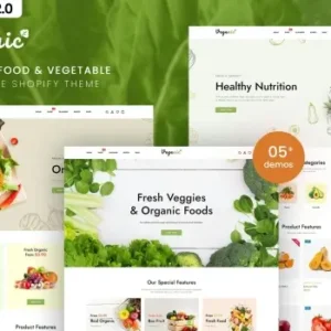 Vegenic – Organic Food Shopify 2.0 Theme