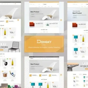 Vina Dongky – Minimal VirtueMart Joomla Template