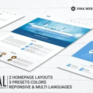 Vina Oval :: Responsive Joomla 3 One Page Template