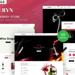 Wineryn – Wine & Winery Responsive Shopify Theme
