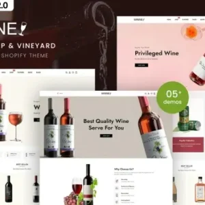 Winne – Wine & Winery Responsive Shopify 2.0 Theme