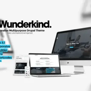 Wunderkind – One Page Parallax Drupal 7 Theme