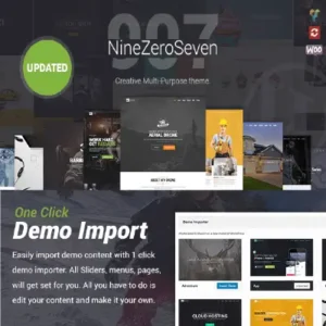 907 Theme – Responsive Multi-Purpose WordPress Theme