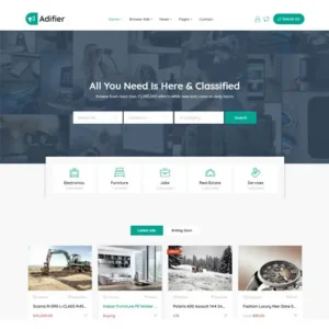 Adifier Theme – Classified Ads WordPress Theme
