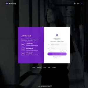 Beehive – Social Network WordPress Theme