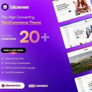 Blonwe Theme – Multipurpose WooCommerce Theme