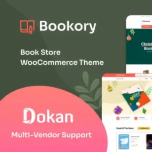 Bookory – Book Store WooCommerce Theme