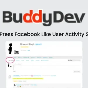 BuddyPress Facebook Like User Activity Stream