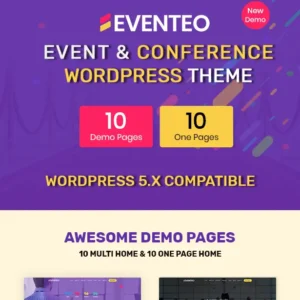 Eventeo Theme – Event & Conference WordPress Theme