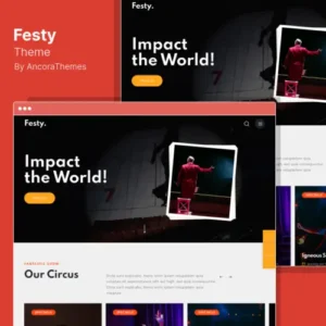 Festy Theme – Theme Park, Circus & Festival WordPress Theme