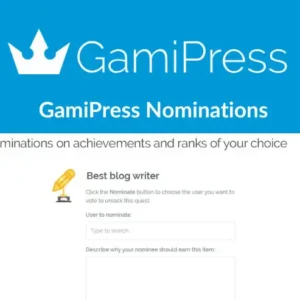 GamiPress Nominations – WordPress Plugin