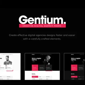 Gentium – A Creative Digital Agency WordPress Theme