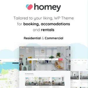 Homey Theme – Booking and Rentals WordPress Theme