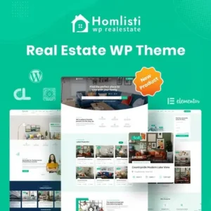 Homlisti Theme – Real Estate WordPress Theme + RTL