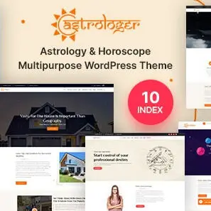 Horoscope and Astrology Theme WordPress Theme With AI Content Generator