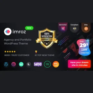 Imroz Theme – Agency & Portfolio Theme