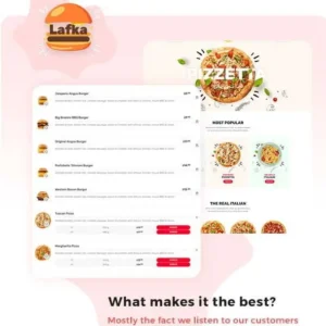 Lafka Theme – Multi Store Burger – Pizza & Food Delivery WooCommerce Theme