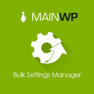 MainWP Bulk Settings Manager Extension