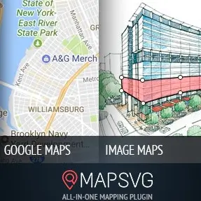 MapSVG – All Kinds of Maps and Store Locator for WordPress