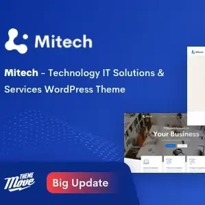 Mitech Theme – Technology IT Solutions & Services WordPress Theme