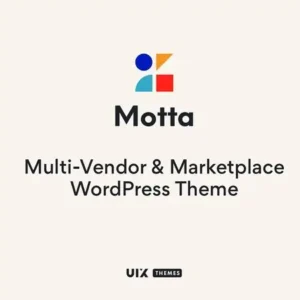 Motta Theme – Multi-Vendor and Marketplace WordPress Theme