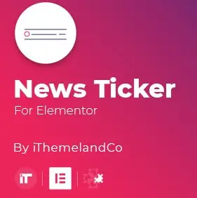 News Ticker For Elementor