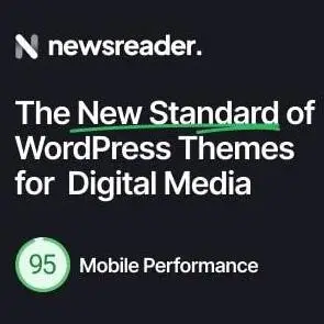 Newsreader Theme – Revolutionary WordPress Theme for Digital Media