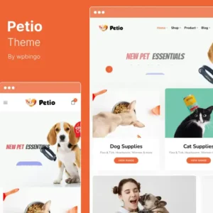 Petio Theme – Pet Store WooCommerce WordPress Theme