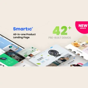 Smartic Theme – Product Landing Page WooCommerce Theme